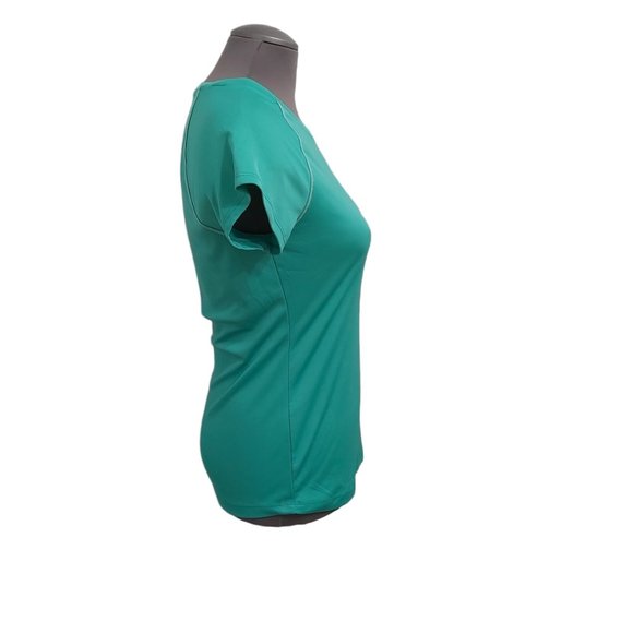 Champion C9 Brand Semi Fitted Active Wear Women Size Medium Green Short Sleeve - Picture 2 of 11